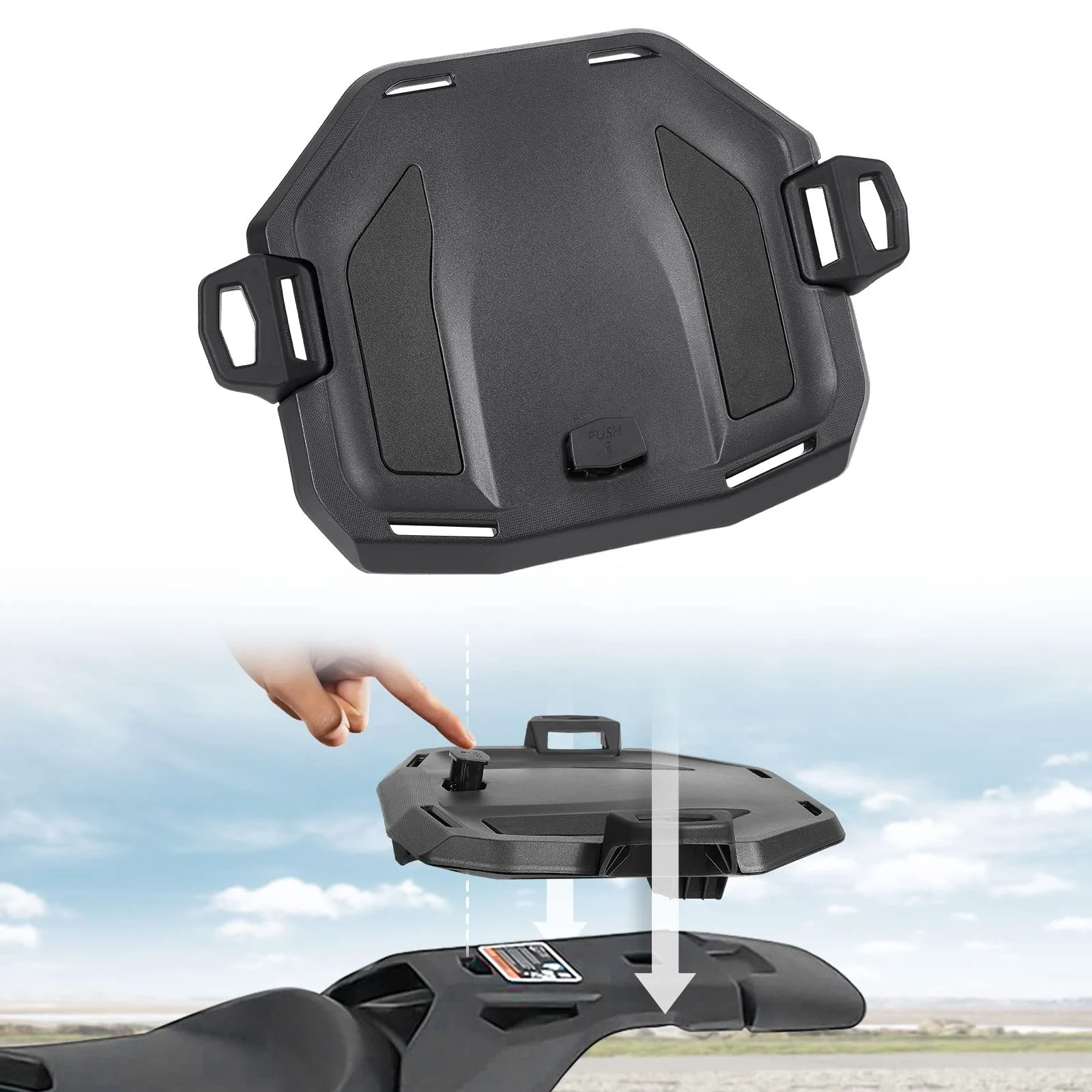 Rear Rack Plate For Can-am Ryker