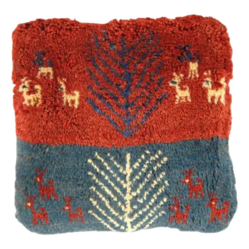 Pasargad Dc Fine Hand Knotted Persian Gabbeh Pillow