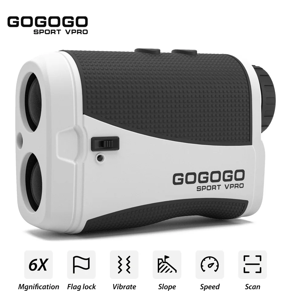 Gogogo Sport Vpro Laser Rangefinder For Golf 1000m 700m Hunting Range Finder With Red Display Hd