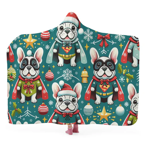Teddy - Hooded Blanket - L