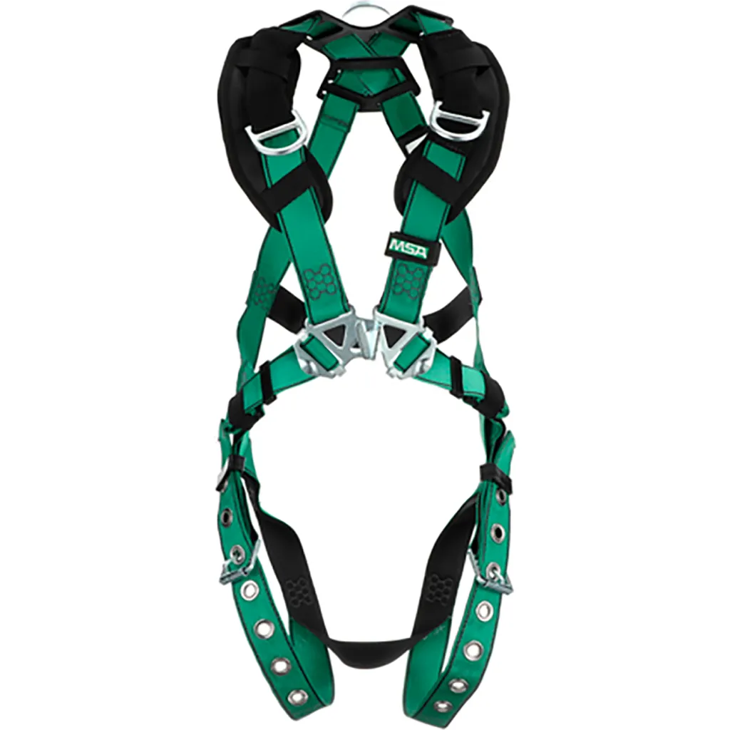 V-form 10197221 Harness Back Shoulder D-rings Tongue Buckle Leg Straps Super Extra Large