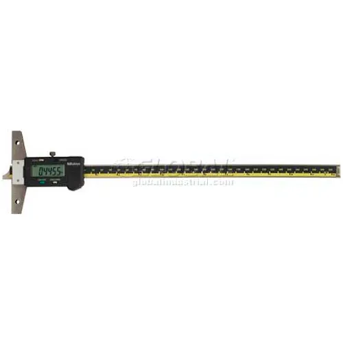 Mitutoyo 571-214-10 18\"/450mm Digimatic Depth Gage W/ Spc Output