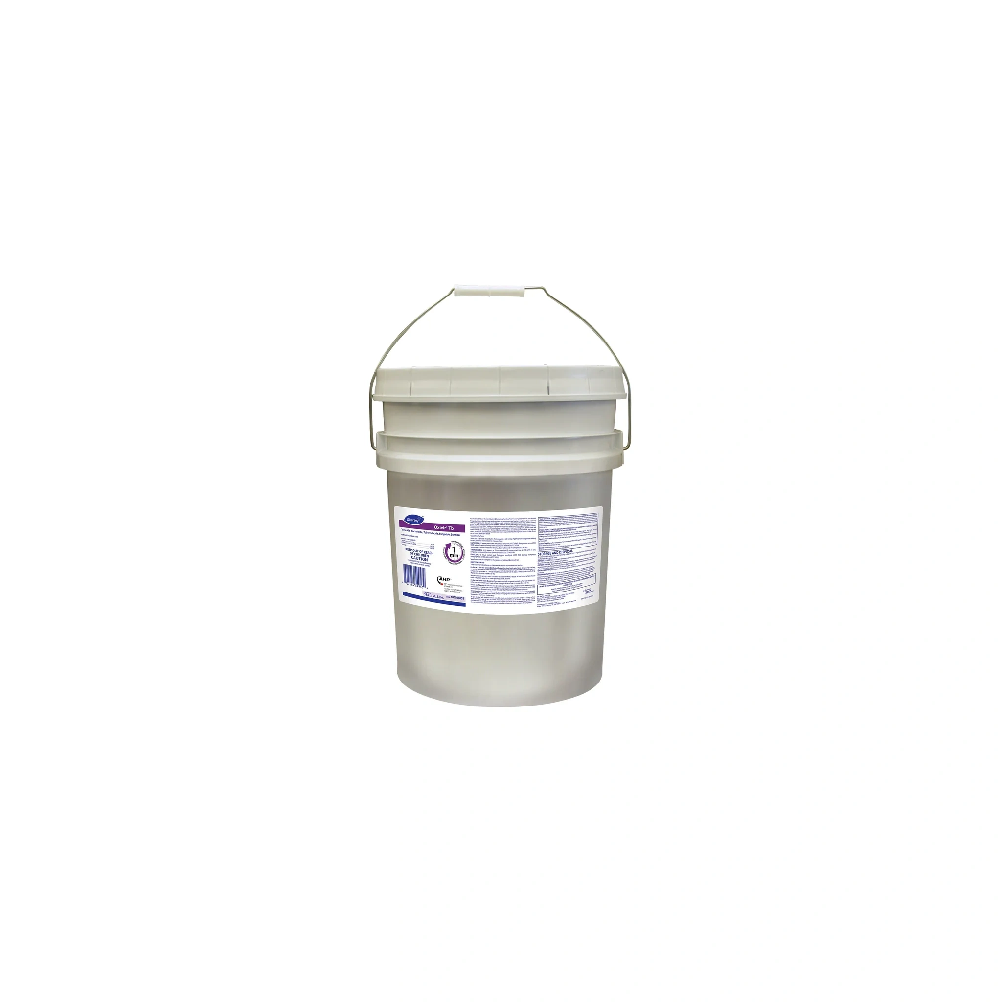 Diversey Oxivir Tb Disinfectant Cleaner, 5 Gallon Pail