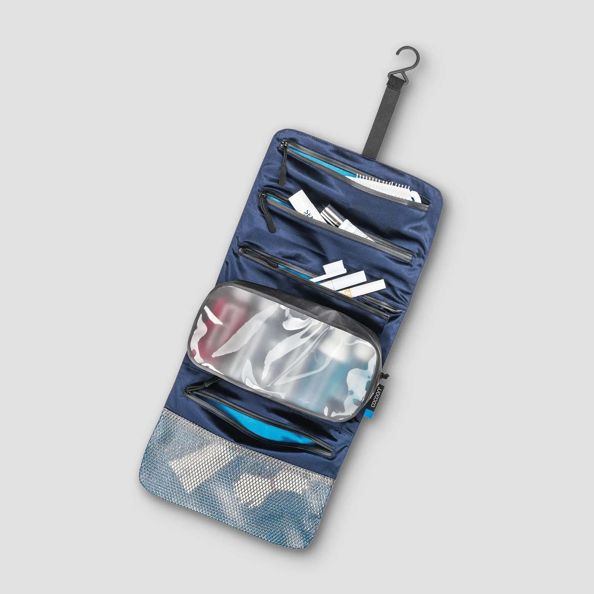 Minimalist Hanging Toiletry Kit Monsoon Silk
