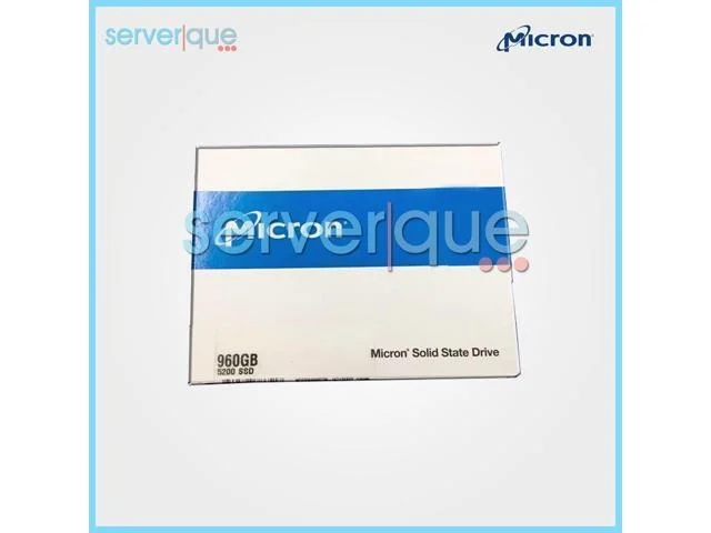 Micron Mtfddak960tdn 5200 Max 960gb Sata 6gbps 2.5" Internal Ssd "brand New"
