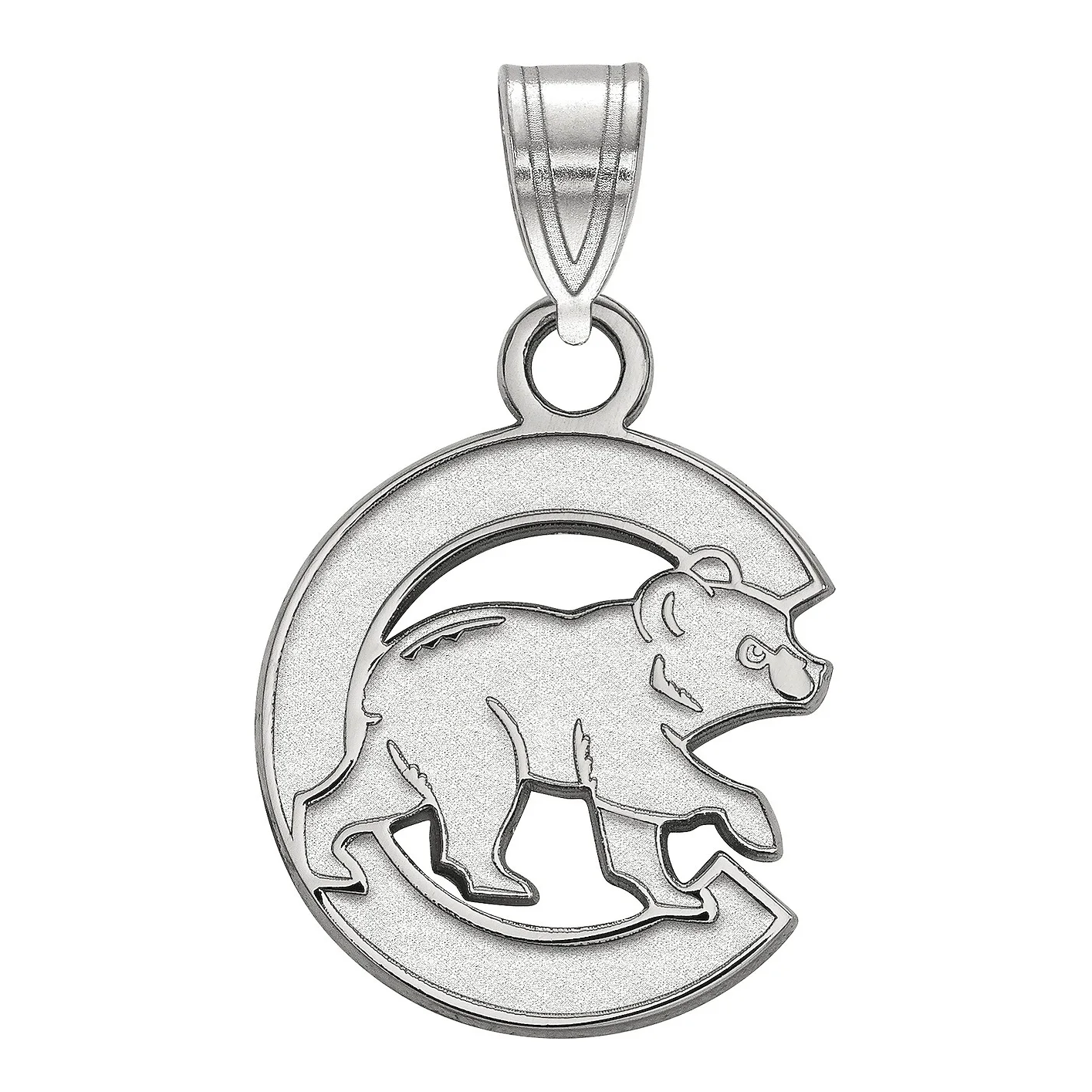 Logoart 10k Gold Chicago Cubs Small Walking Bear Pendant
