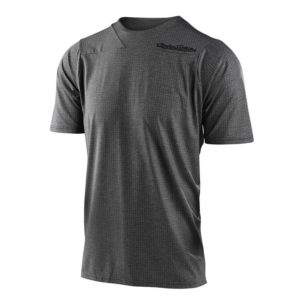 Skyline Ss Jersey Solid Heather Dark Gray