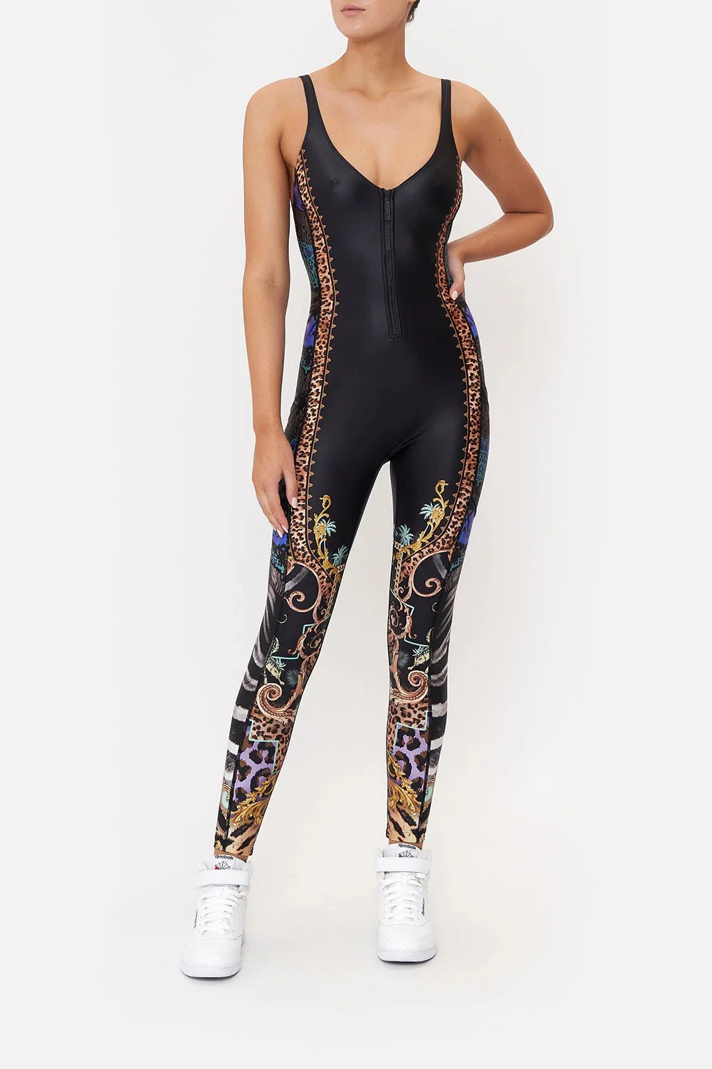 Zip Front Catsuit Shes Got Grace