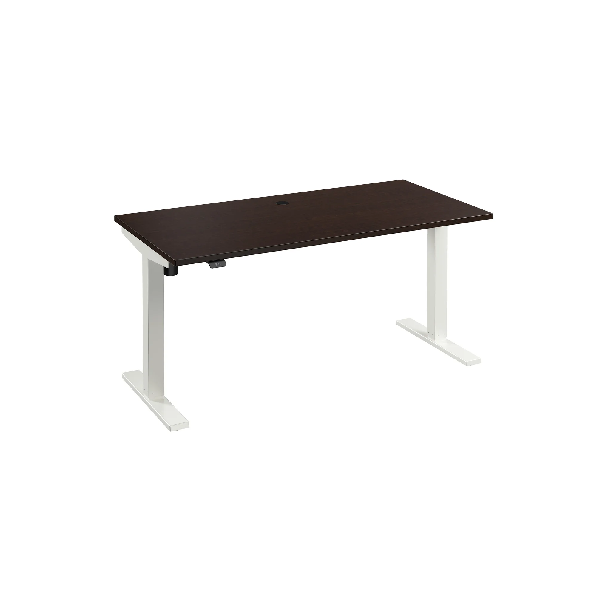 Bush Business Furniture Move 40 Series 60"w Electric Adjustable Standing Desk, Mocha Cherry