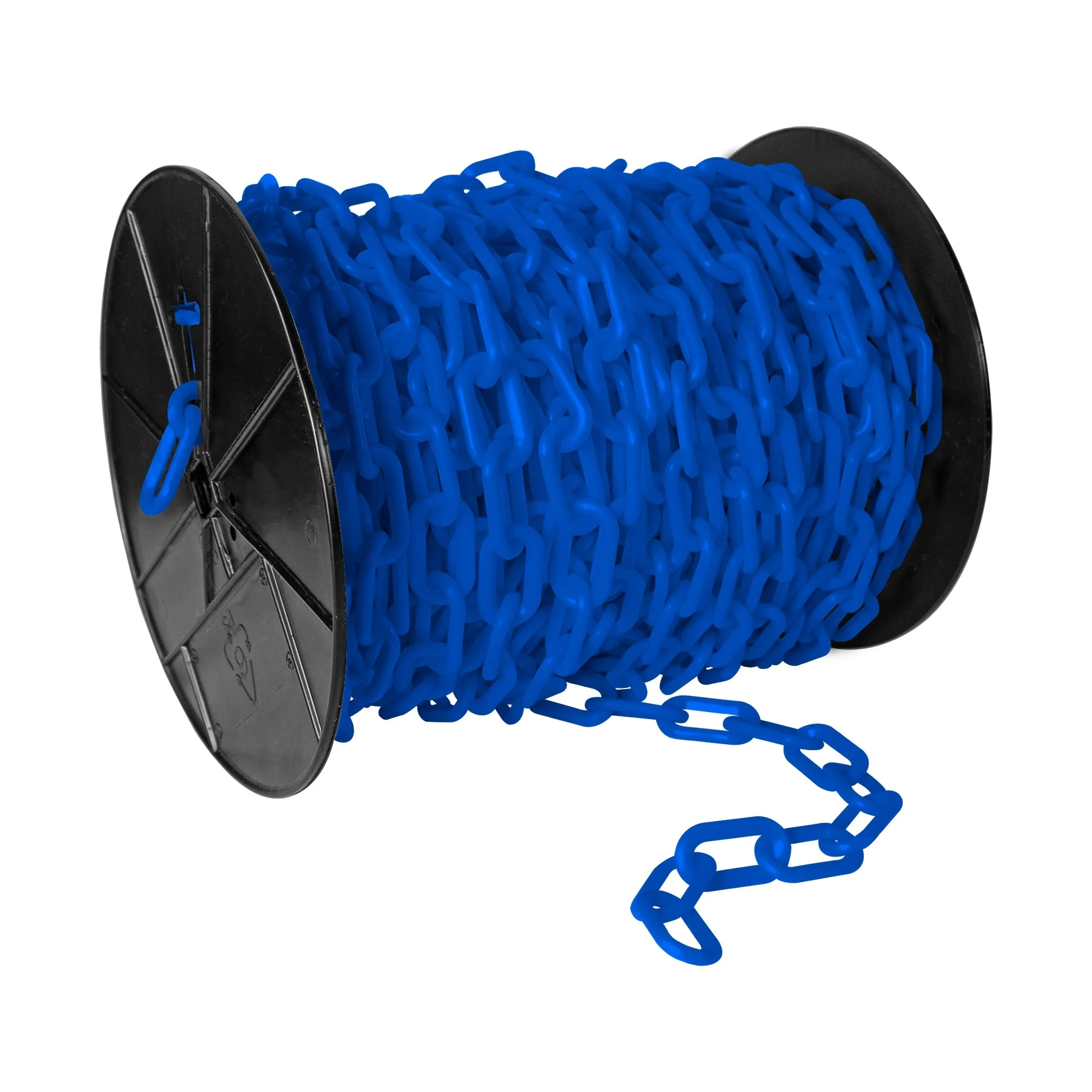Sky Blue Plastic Chain - 4 Inch/25 Feet