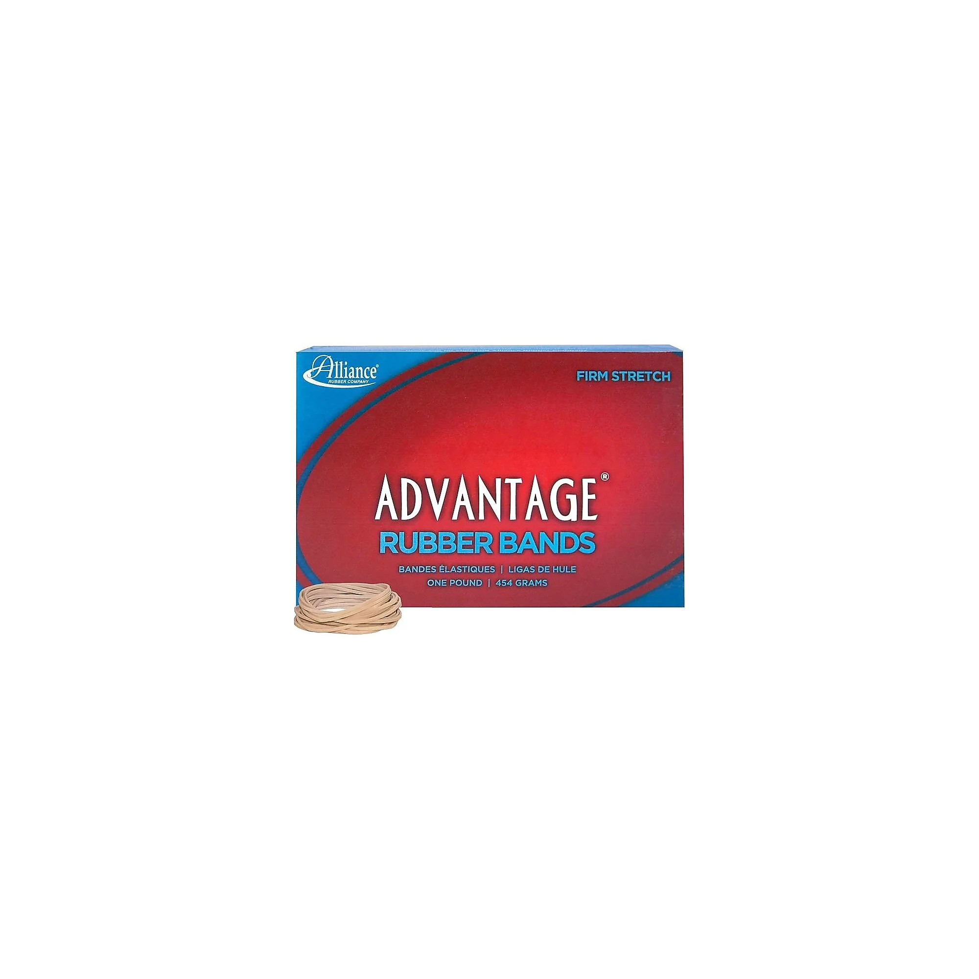 Alliance Advantage Multi-purpose #14 Rubber Bands, 2" X 1/16", Natural Crepe, 2250/box