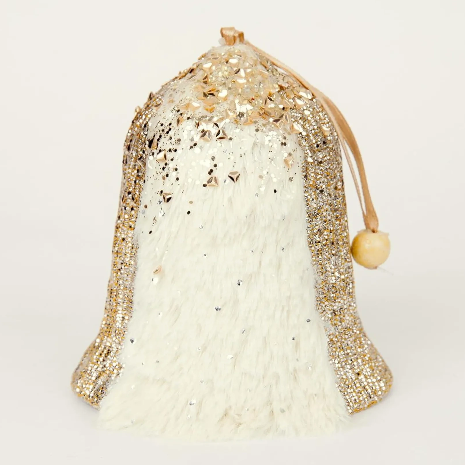 12cm Gold Bell - Christmas Hanging Decoration