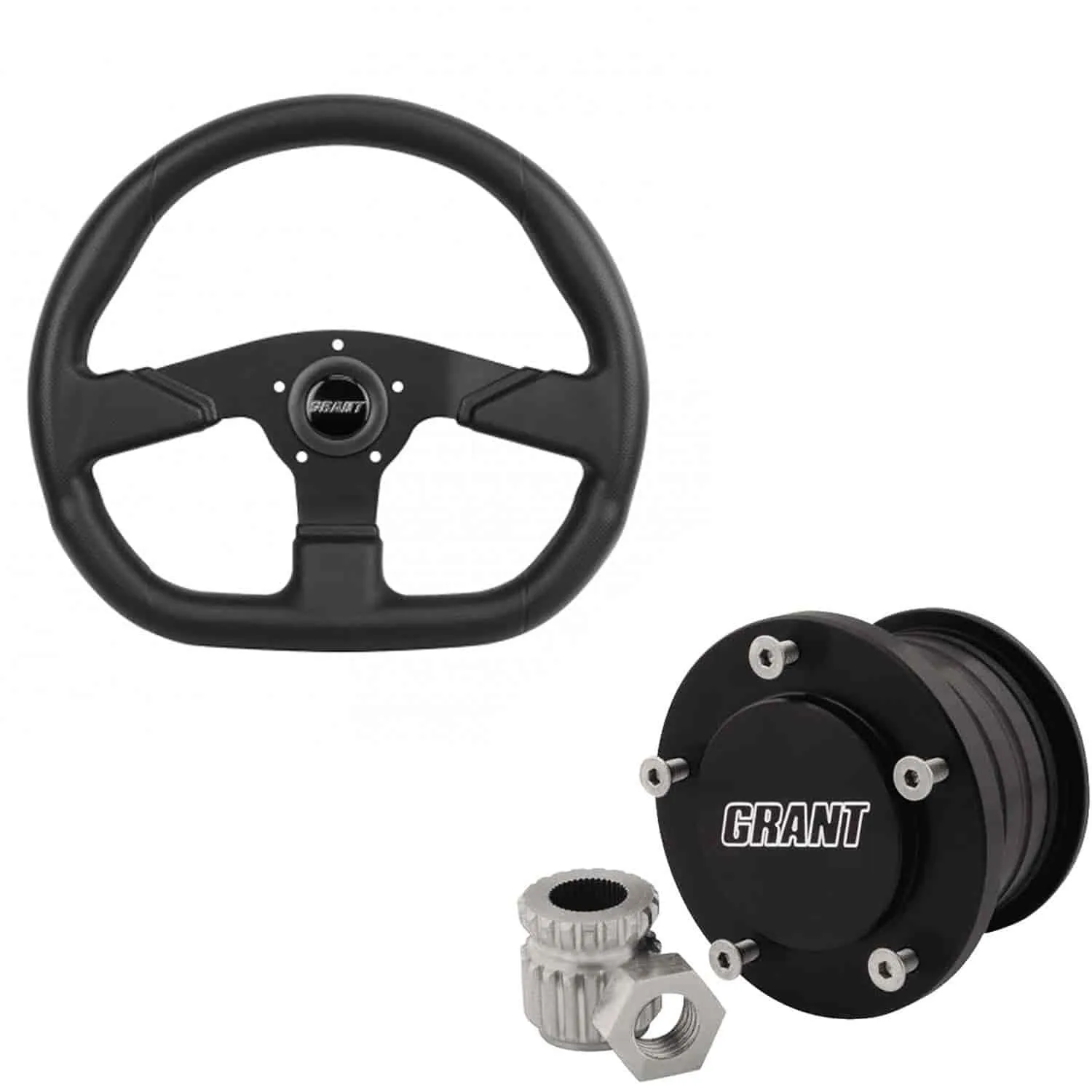 Grant Utv/golf Cart Steering Wheel And Quick Release Installation Kit