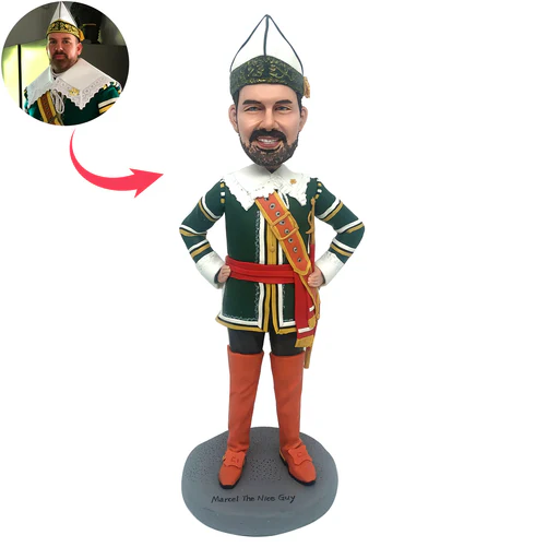 Cologne Carnival Uniform Bobblehead - 18cm(7in)