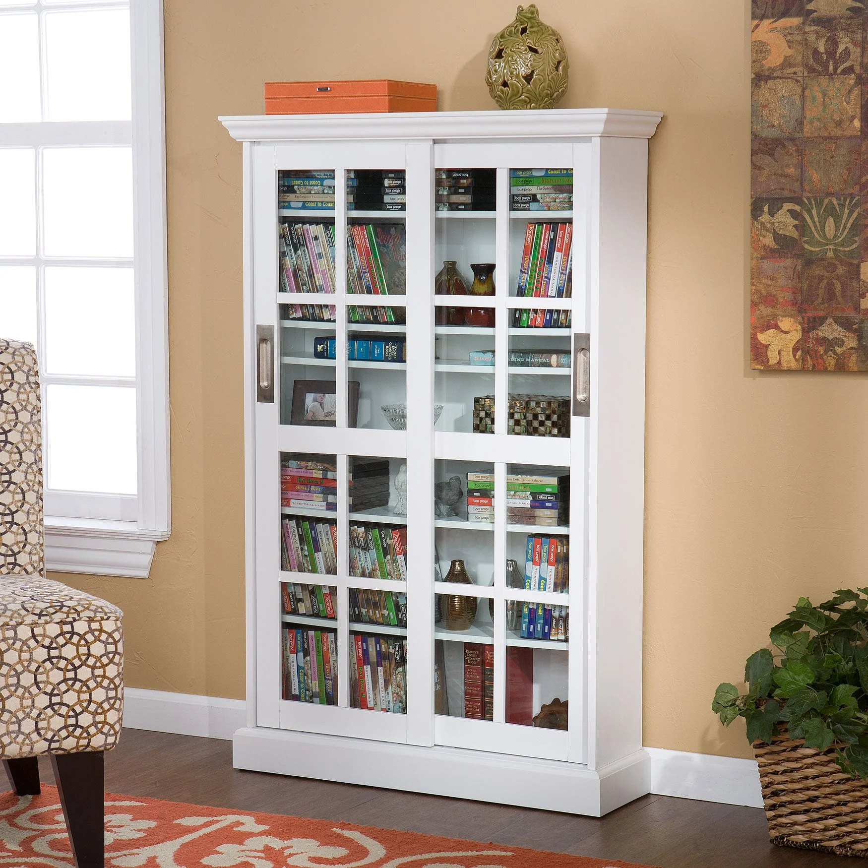 Sliding Door Media Cabinet