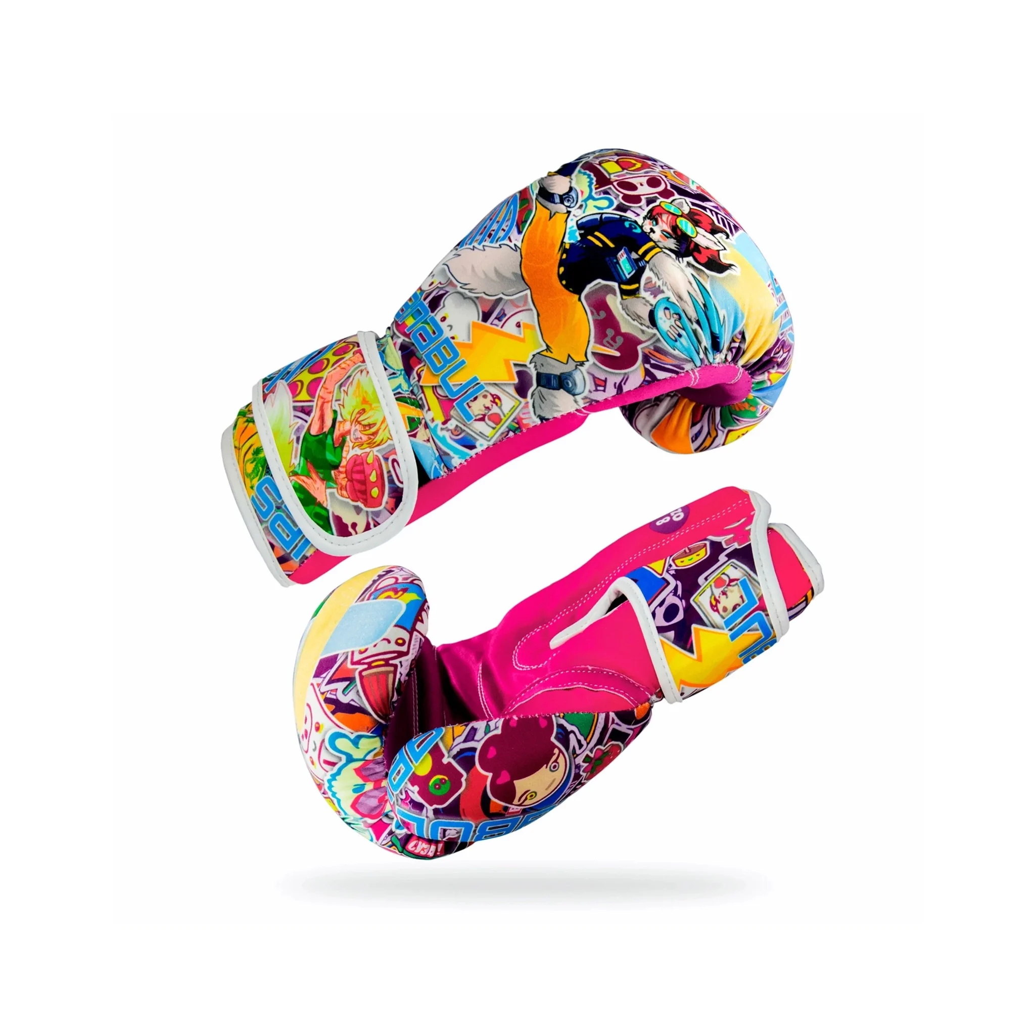 Sticker Bomb Kid's Boxing Gloves - Furyfist/6 Oz