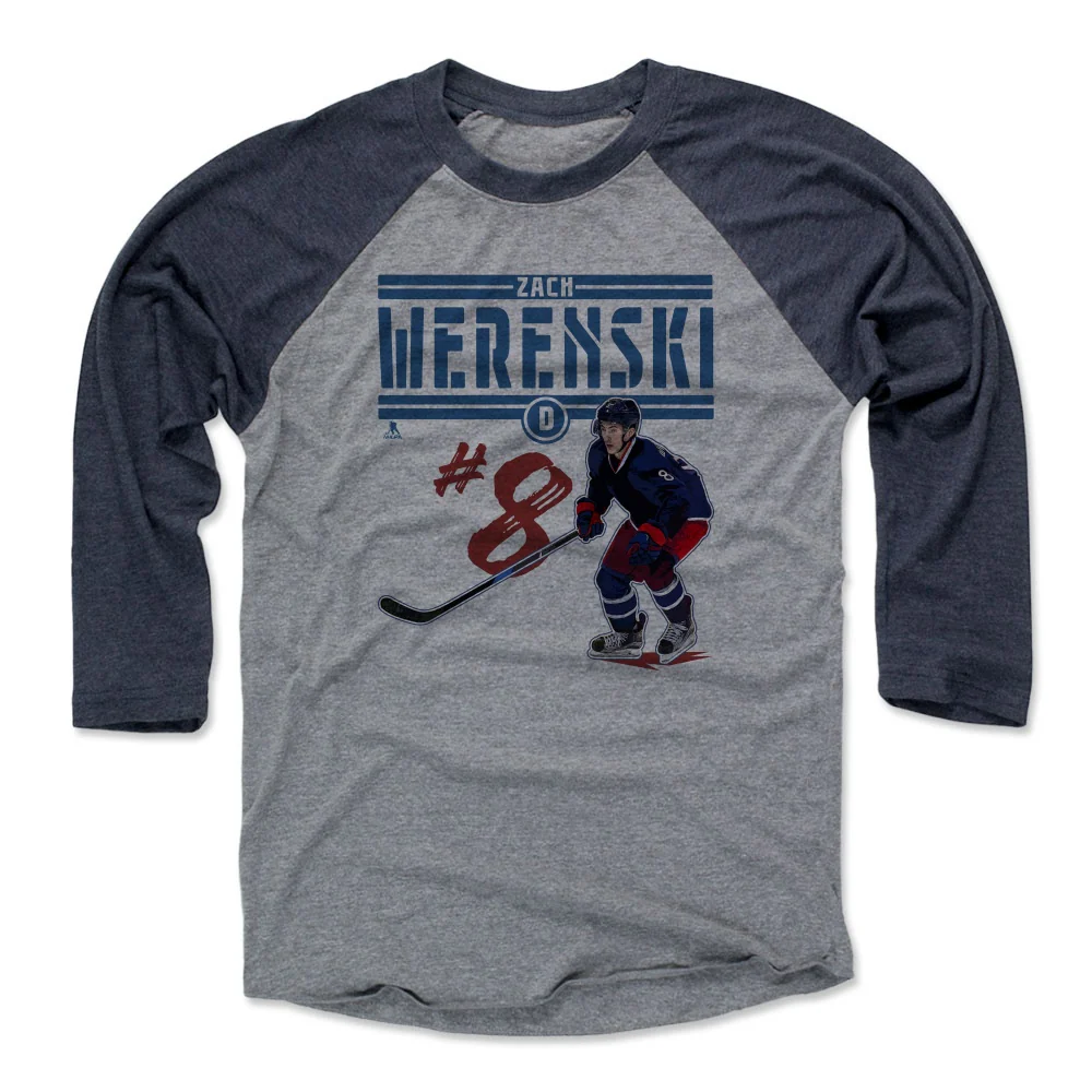 Zach Werenski Play B - Navy / Heather Gray/l