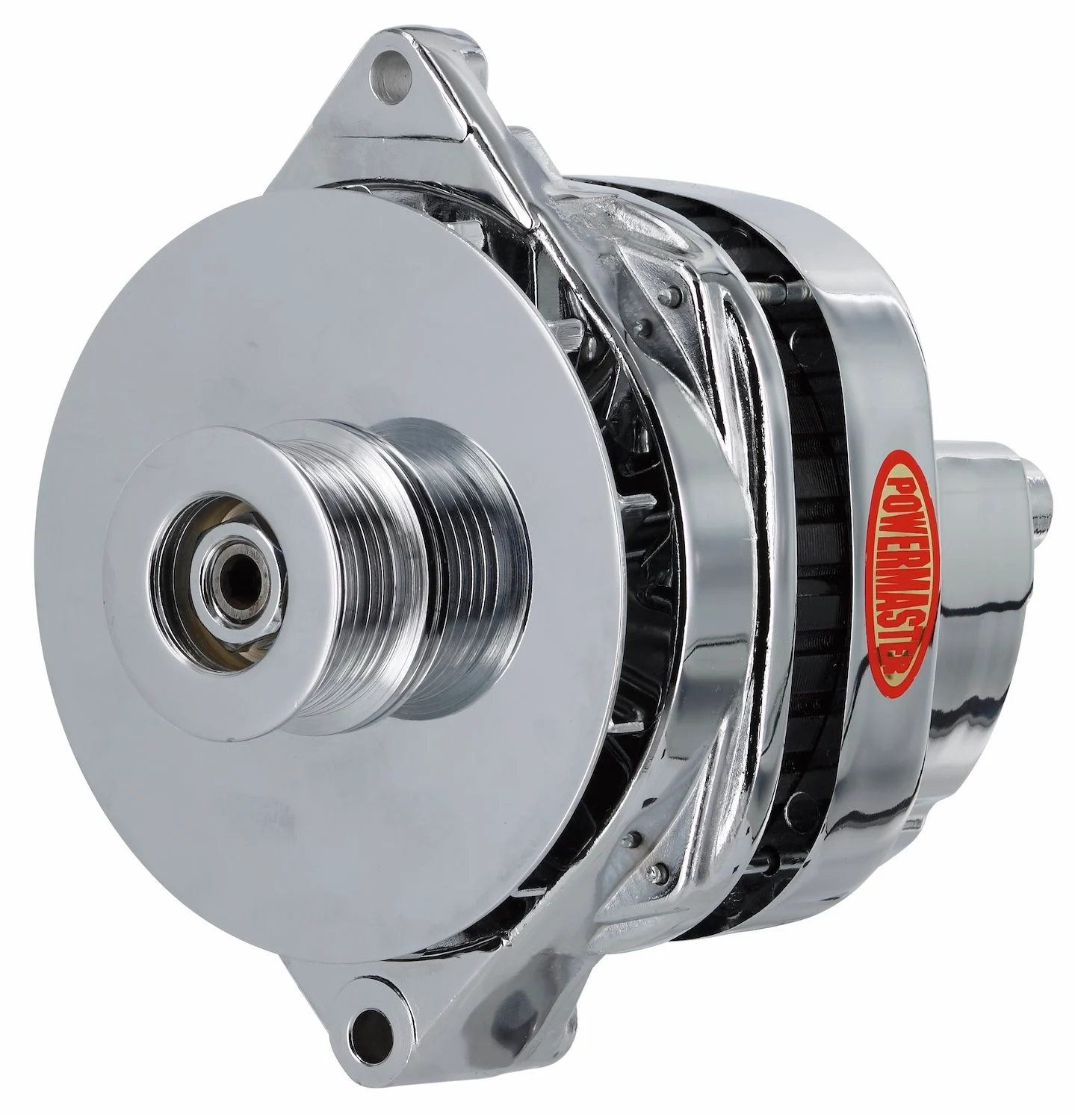 Powermaster Cs144 Style Alternator Chrome