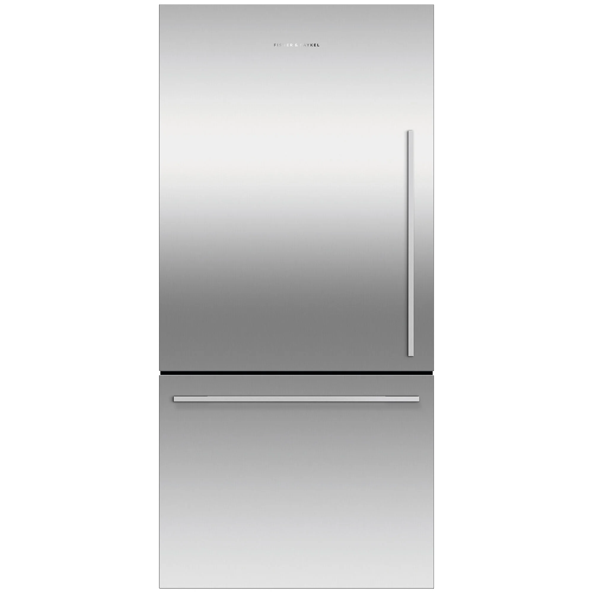 Fisher & Paykel Series 5 31 In. 17.1 Cu. Ft. Smart Counter Depth Bottom Freezer Refrigerator, Left Hinge - Stainless Steel