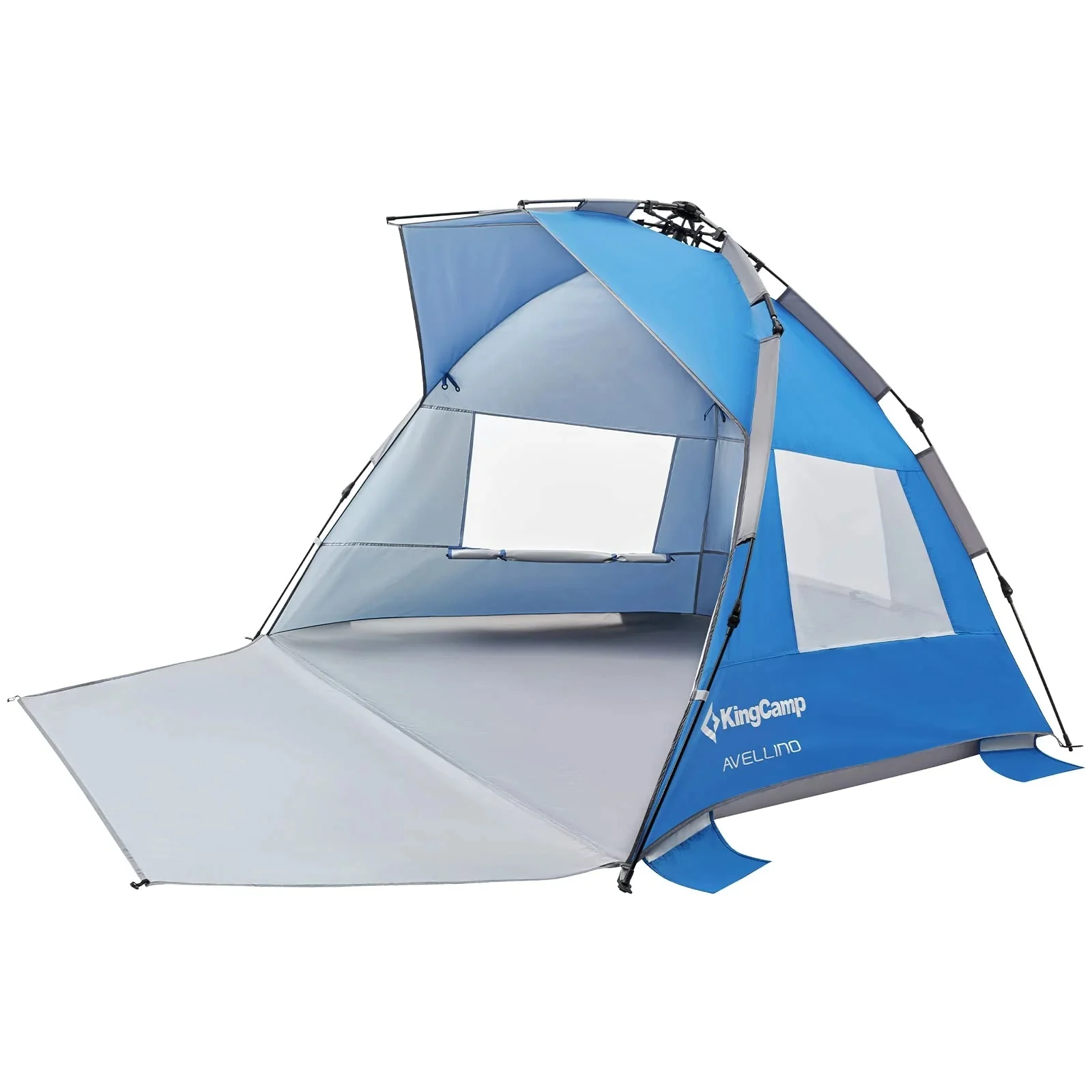 Kingcamp Avellino Quick-up Beach Sun Shelter Sunshade Pergola