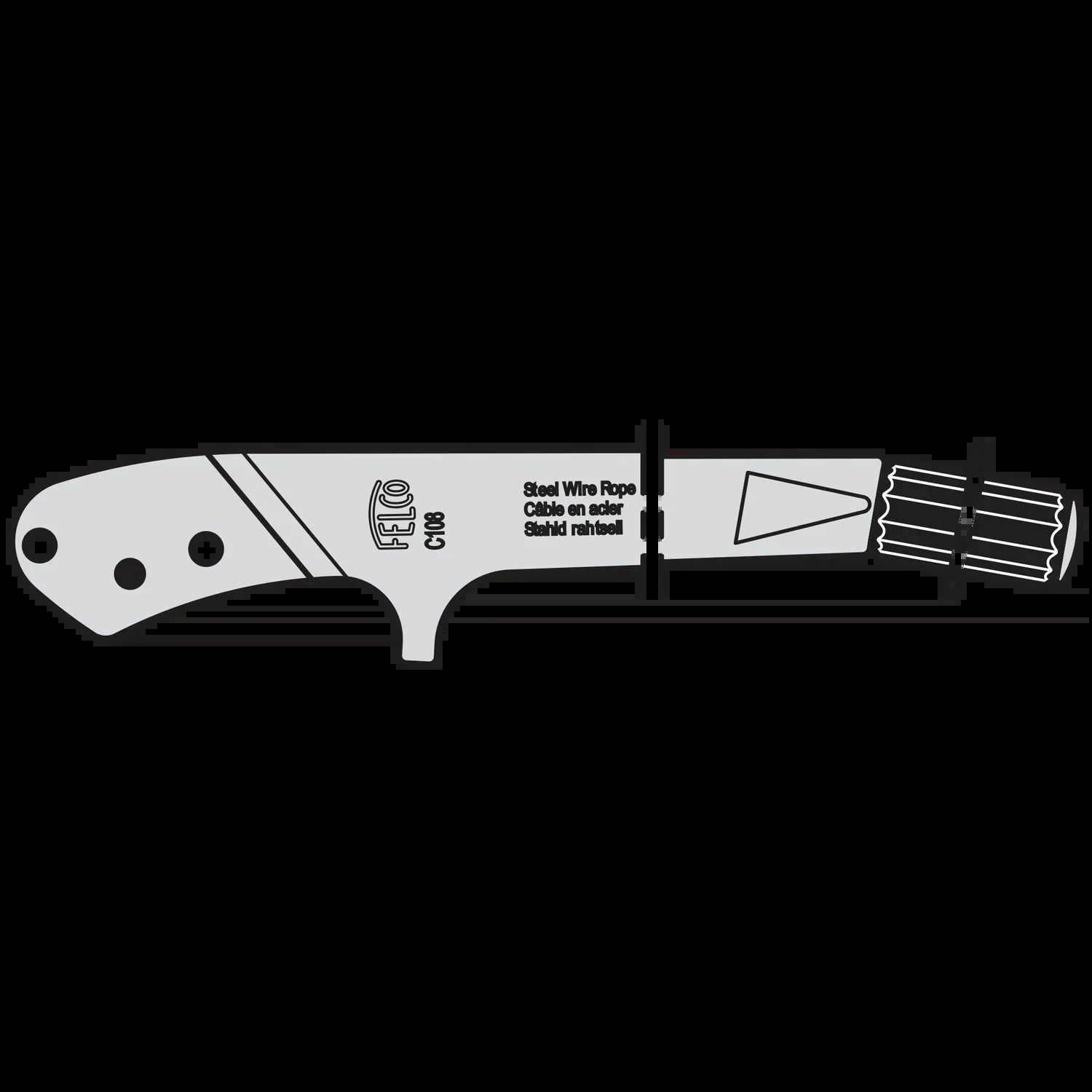 C108/2 Handle With Grip And Pin