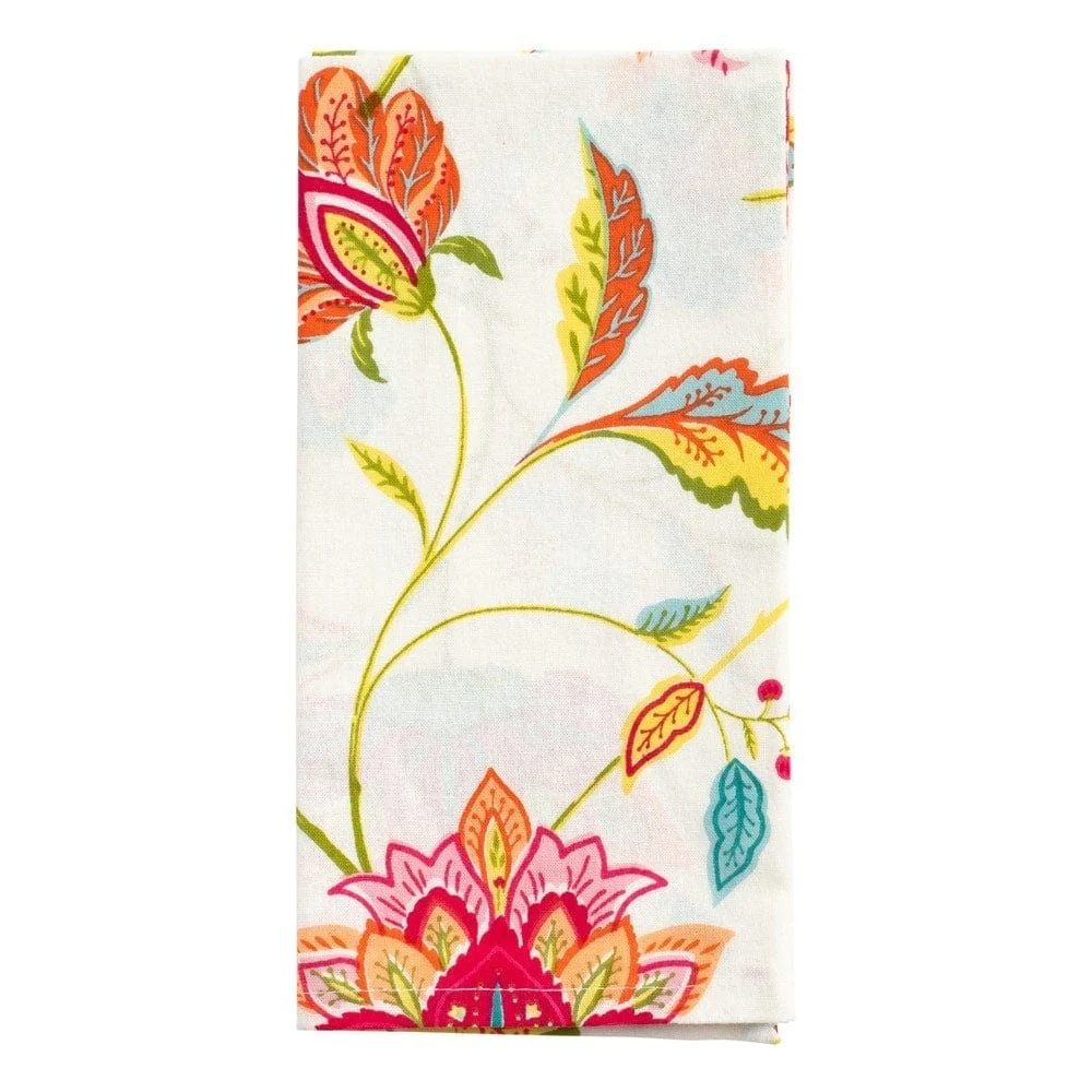 Passage To India Cloth Dinner Napkins In Ivory Multi - Set Of 4