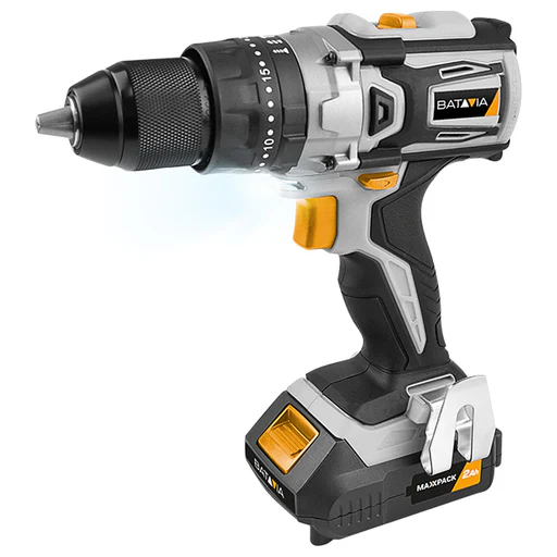 18v Cordless Combi Drill 50nm - Incl. 2.0ah Battery And Charger