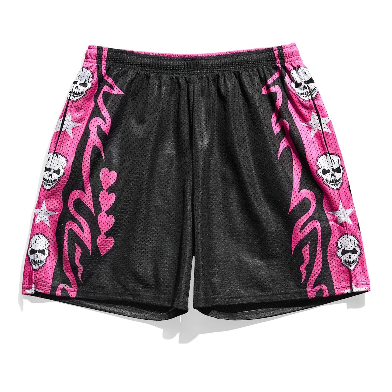 Chalk Line Bret Hart Royal Rumble 1995 Entrance Shorts Black/pink - S