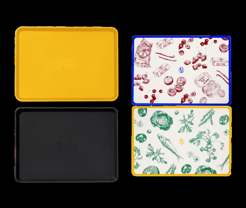 Holy Sheet Duo & Baking Mats - Mustard/pepper
