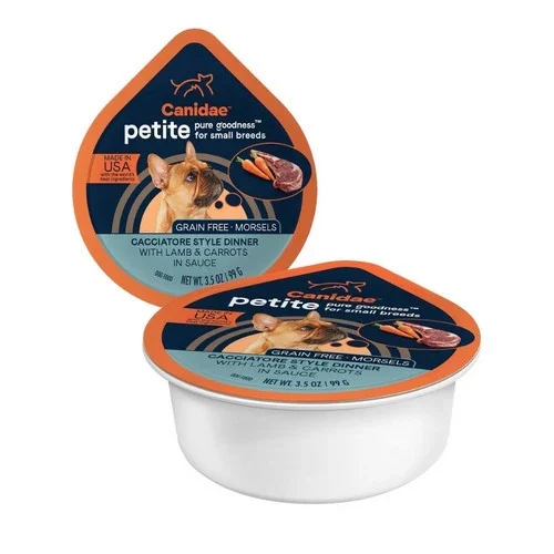 Canidae Pure Petite Small Breed Morsels Dog Wet Food - Grain Free, Limited Ingredient, Size: 3.5 Oz
