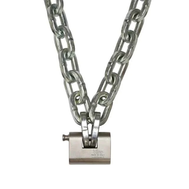 1/2" X 7' Pewag Security Chain Kit W/viro Lock