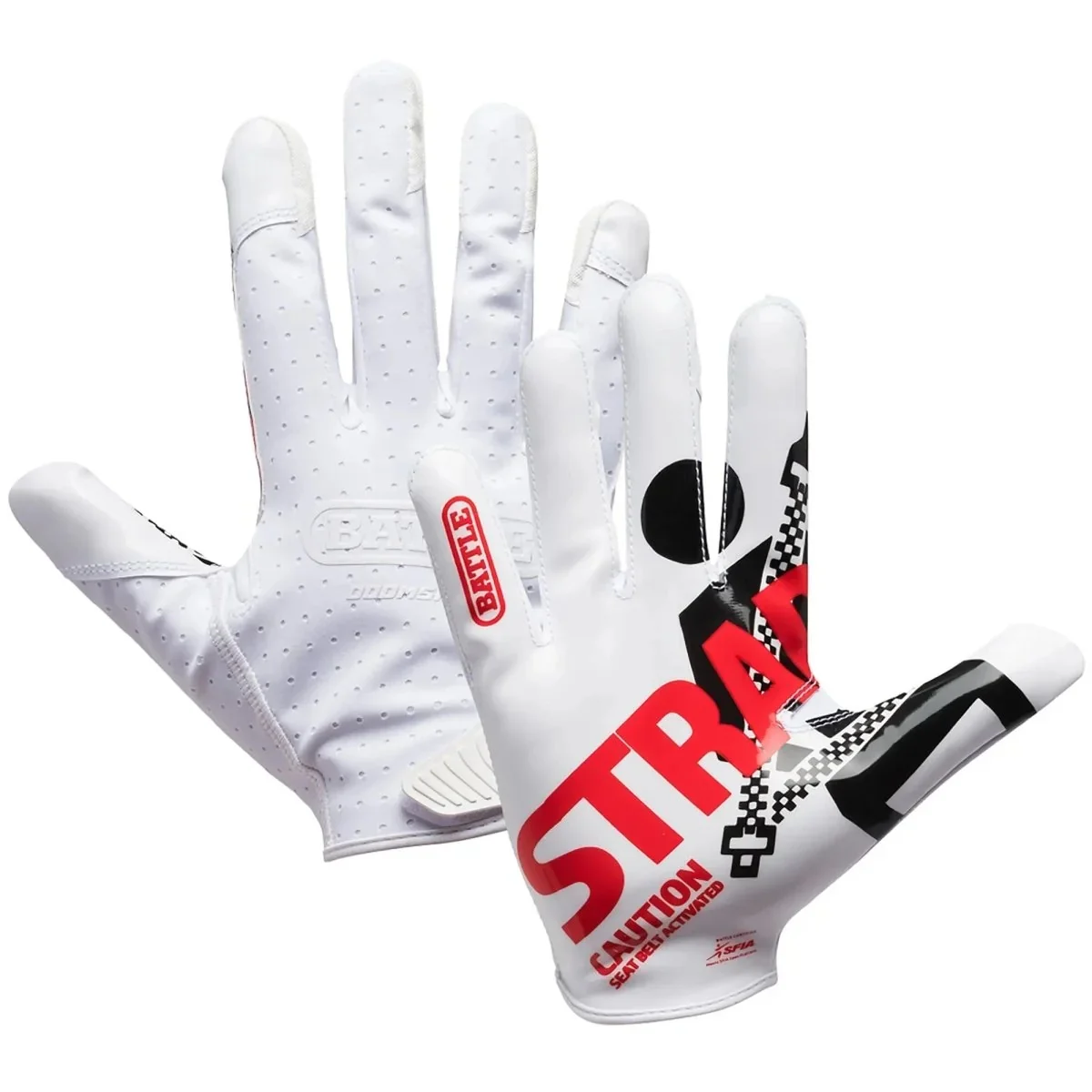 Battle Sports - "strapped" Battle Doom Speed Football Receiver Gloves