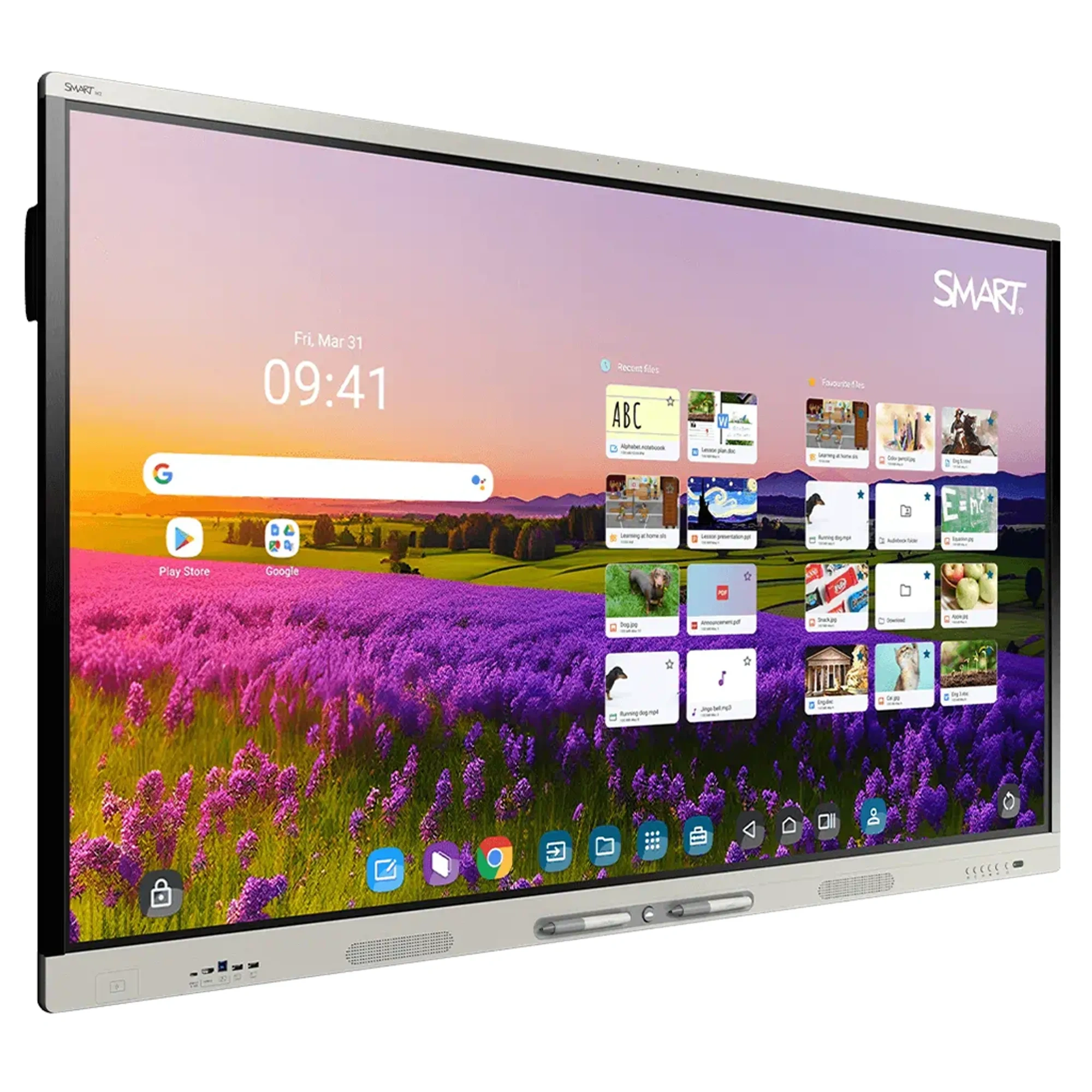 Smart Board Mx Series 86" 4k Uhd Interactive Display – Android – Mx286‑v5