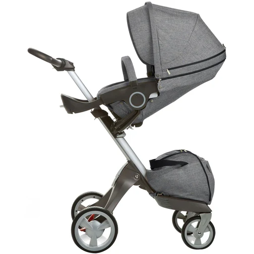 Stokke Xplory Basic Stroller - Special Edition Blue Melange