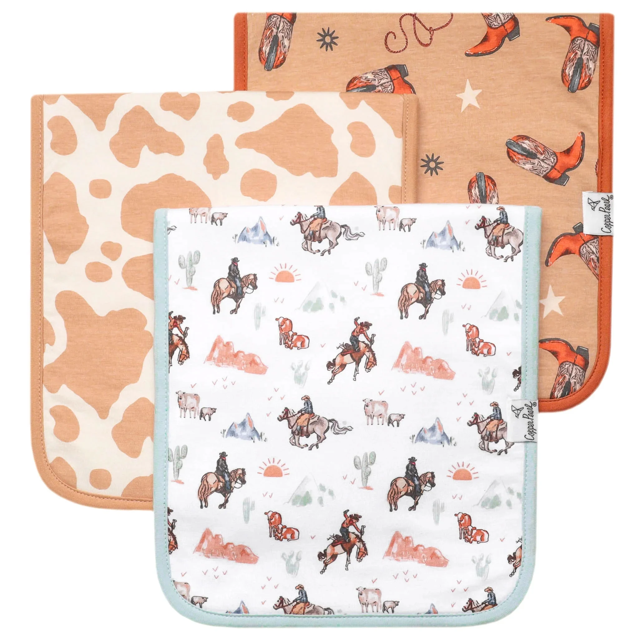 Premium Burp Cloths - Boone