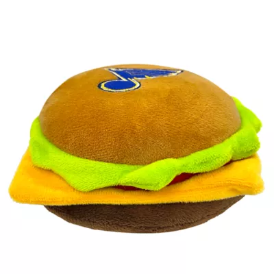 Pets First St. Louis Blues Hamburger Dog Toy