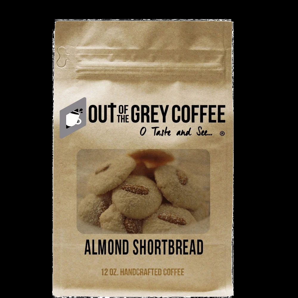 Almond Shortbread - Flavored Coffee - Decaf/coarse (french Press)