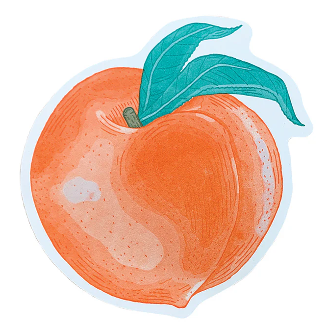 Georgia Peach Postcard