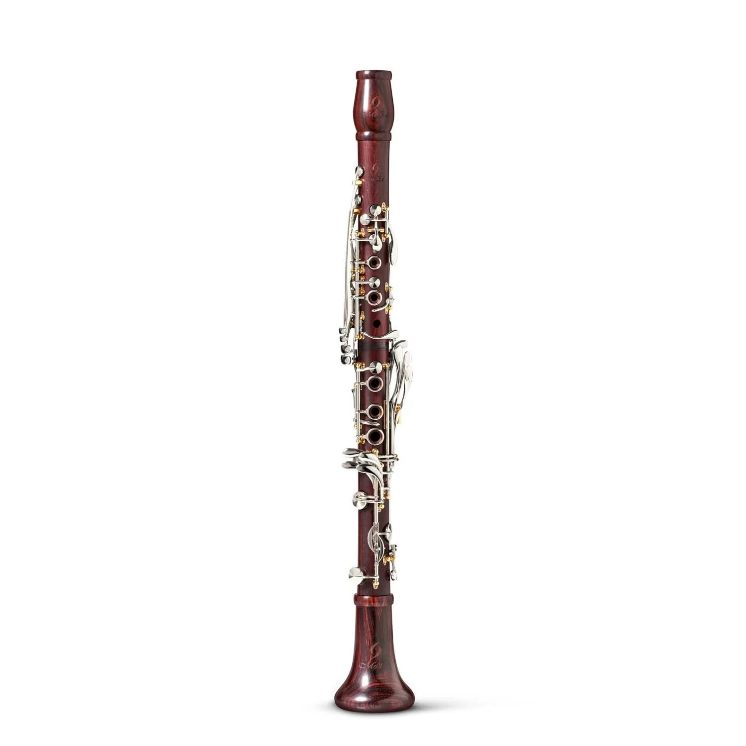 Moba Bb Clarinet - Cocobolo/gold Posts With Silver Keys