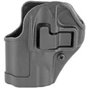 Blackhawk Serpa Cqc Concealment Holster With Belt And Paddle Attachment, Fits S&w M&p Shield, Left Hand, Matte Black