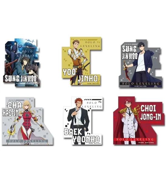 Solo Leveling Hunters Group Die-cut Sticker Set Preorder