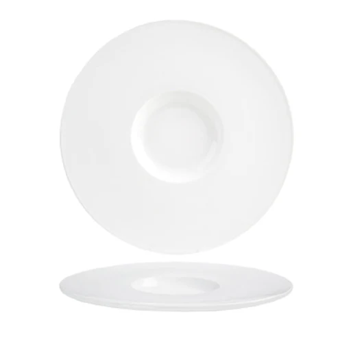 Foh Ddp039whp22 Monaco Plate 12-1/2" Dia. Round