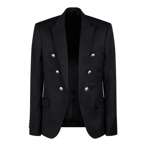 Balmain Black Wool Jacket