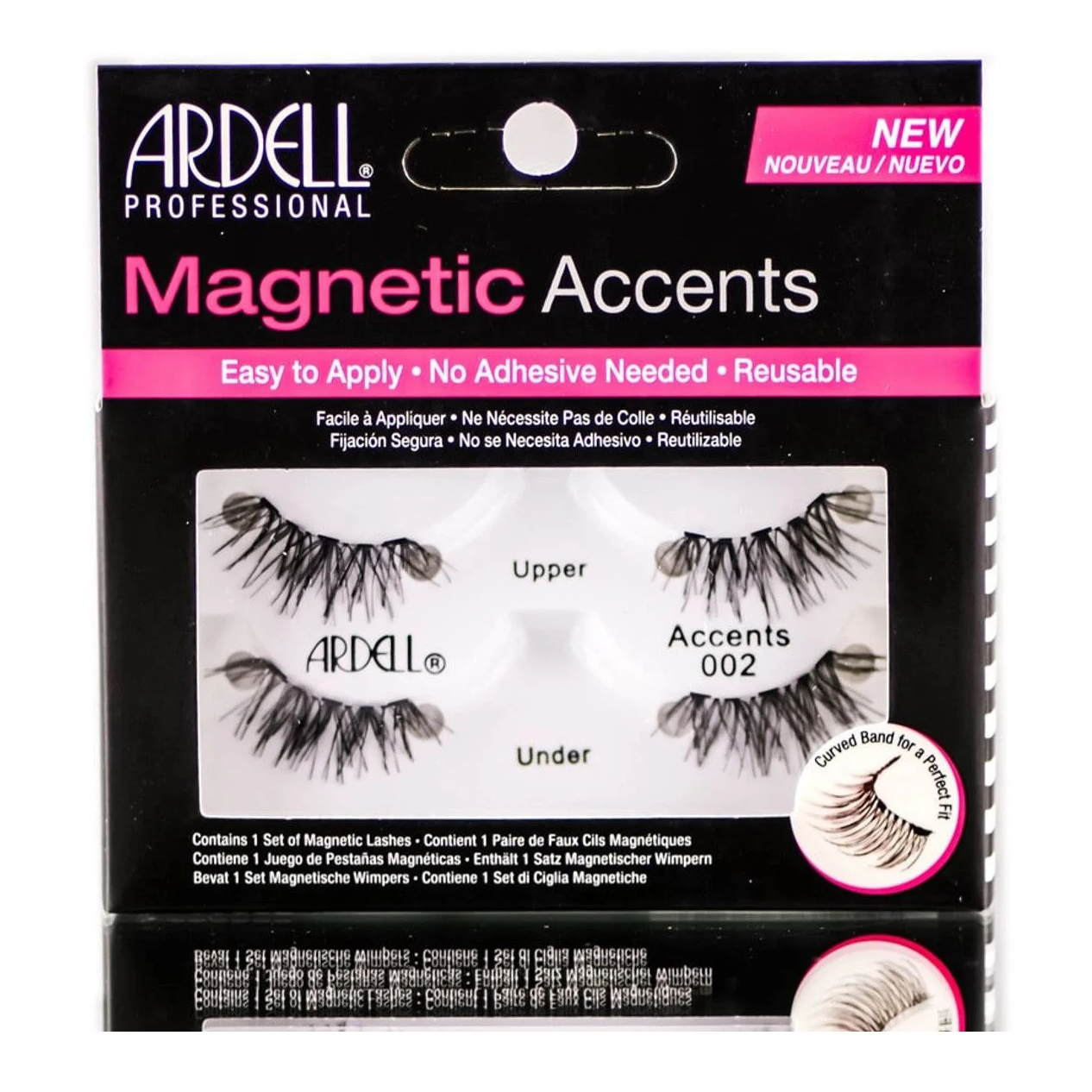 Ardell Professional Magnetic Lashes - Accents 002 #67954 - (pack Of 3)