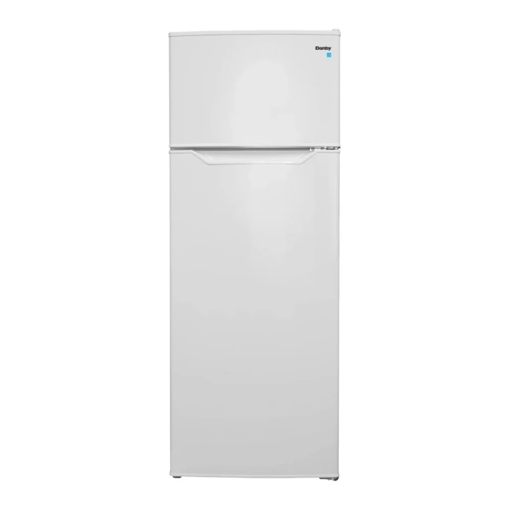 Danby Dpf074b2wdb6 22 Inch Top Freezer Refrigerator With 7.4 Cu. Ft. Capacity, Crisper Bin, Adjustable Glass Shelves And Energy Star Compliant (white)