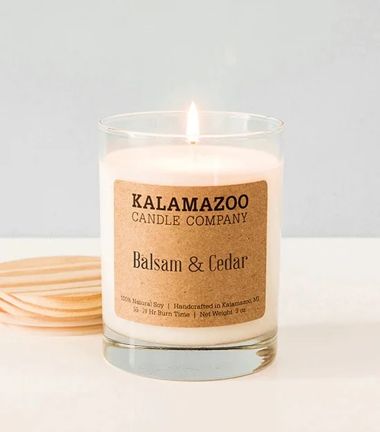 Balsam & Cedar Candle - Classic Candle Jar