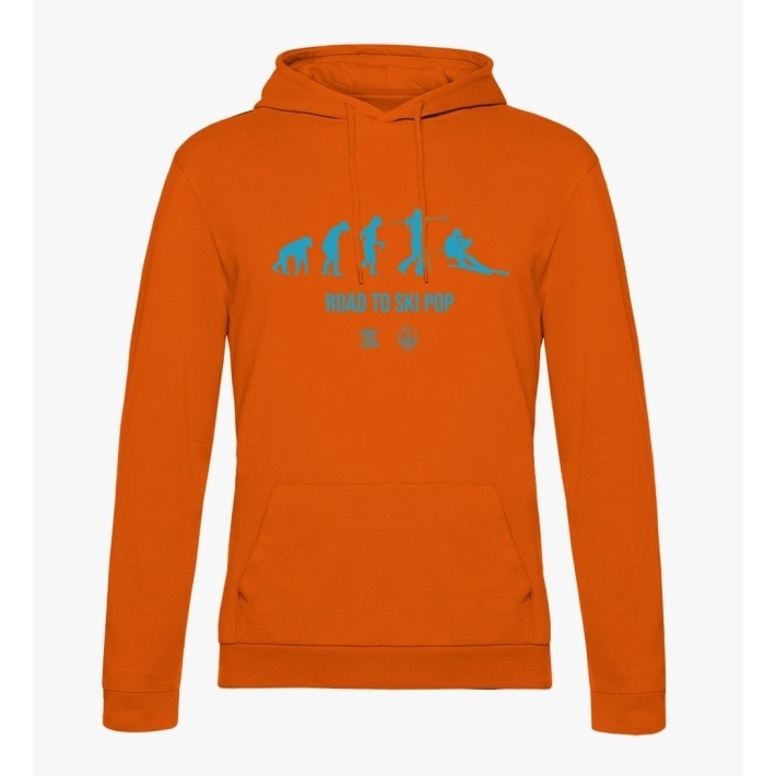 Felpa Liam Guru Dello Sci Arancio