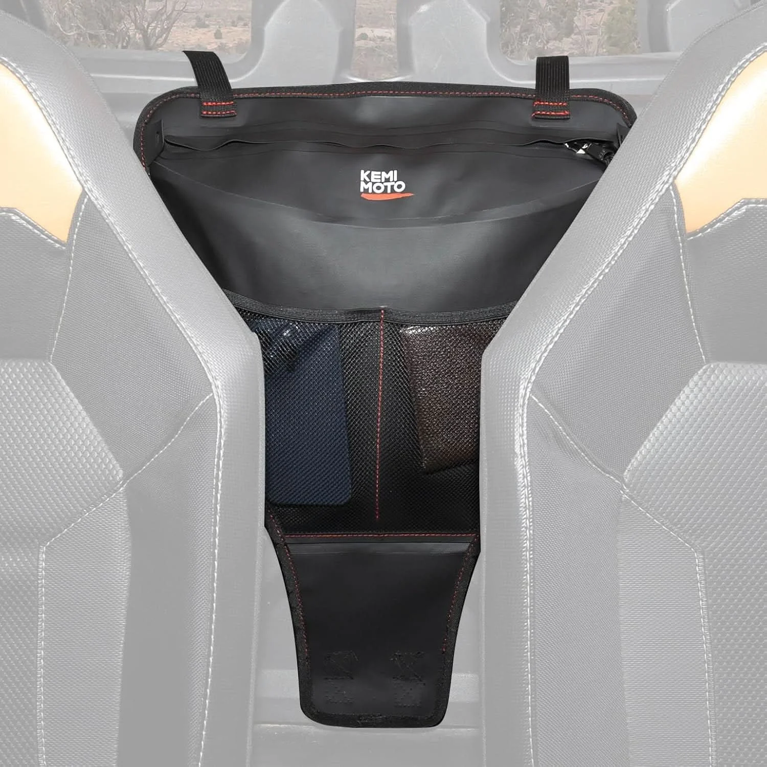 Tpu Center Storage Bag For Polaris Rzr Xp 1000 Turbo S 900 2014-2023