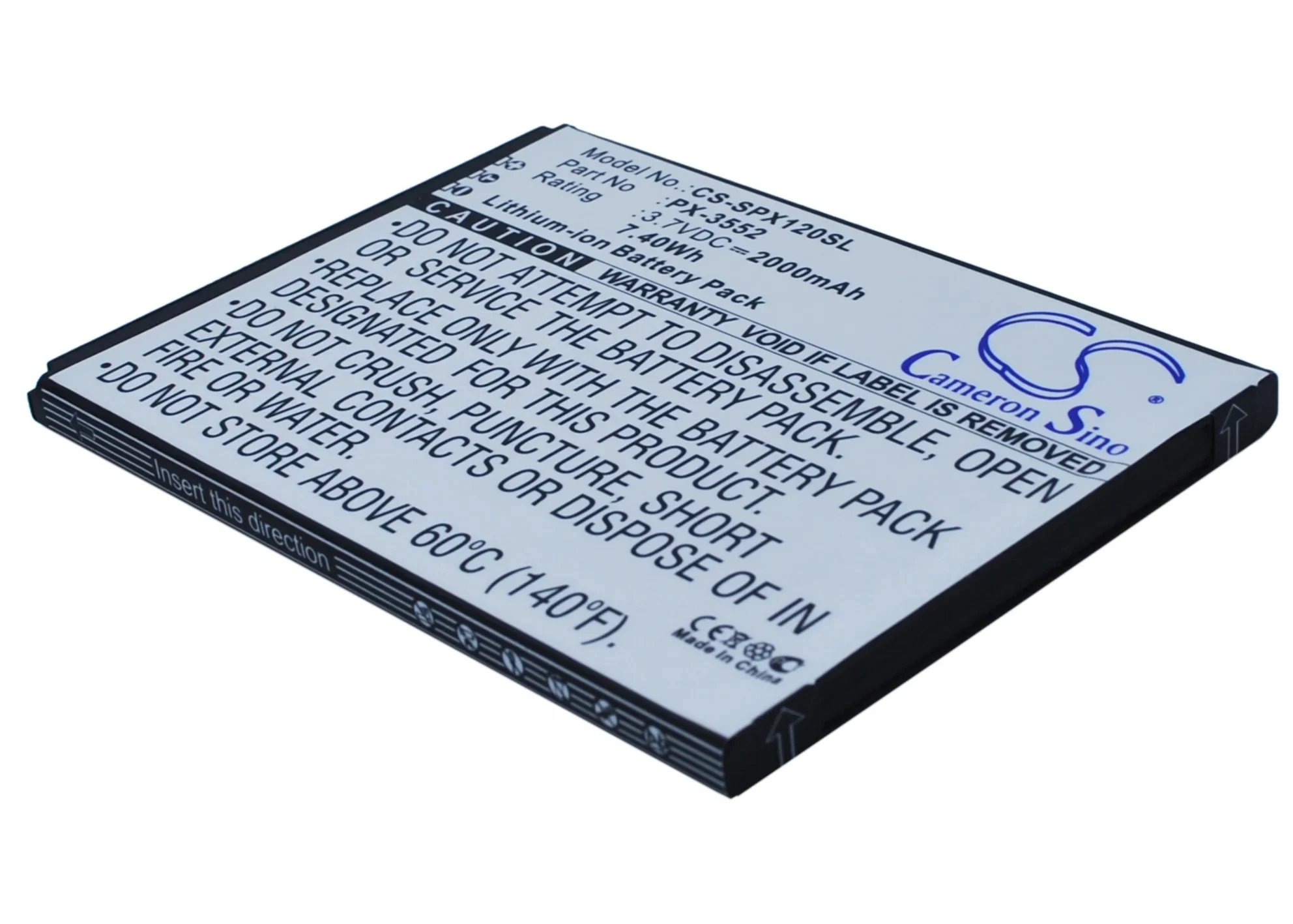 Battery For Simvalley Spx-12, Px-3552, Px-3552-675, Px-3552-912,