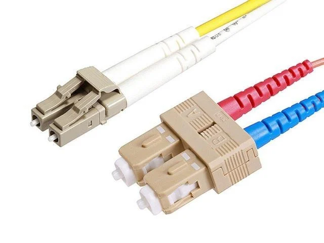 Monoprice Fiber Optic Cable - 1 Meter - Orange | Lc To Sc Om1, 62.5/125 Type, Multi Mode, Duplex